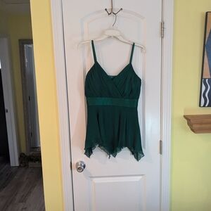 Elegant Green Women's Top